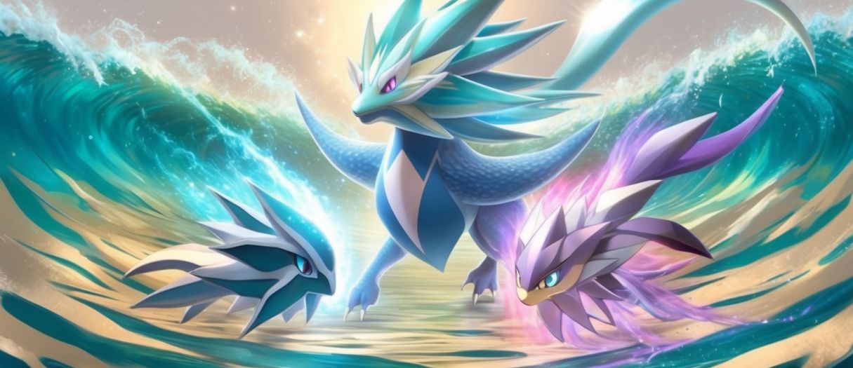 Mystical Transformations: The Dual Evolution Paths of a Legendary Water/Psychic Pokémon in Pokémon Legends: Z-A
