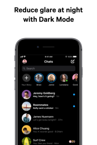 Messenger screen 6