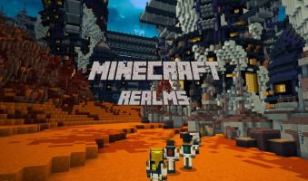 Minecraft Realms screen 1