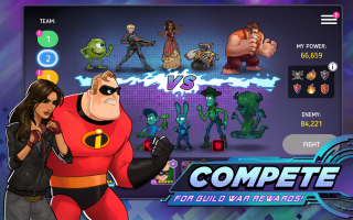 Disney Heroes: Battle Mode screen 4