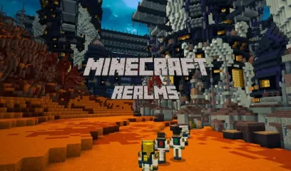 Minecraft Realms screen 1
