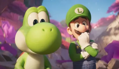 The Super Mario Galaxy Movie screen 1
