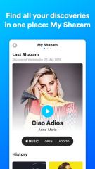 Shazam screen 3