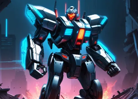Digital Mecha Evolution: Combat, Codes, and Immersive Narratives