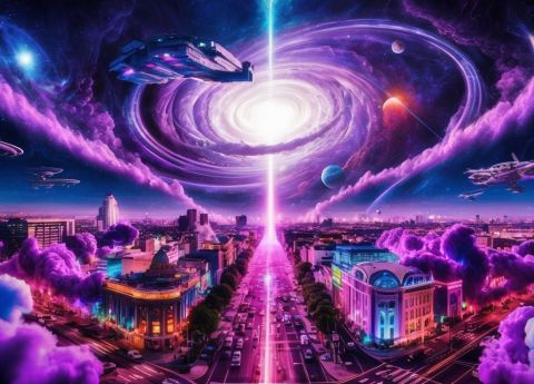 Descending into the Multiverse: Cosmic Chaos in Pasadena