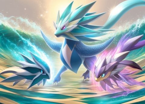 Mystical Transformations: The Dual Evolution Paths of a Legendary Water/Psychic Pokémon in Pokémon Legends: Z-A