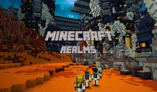 Minecraft Realms screen 1