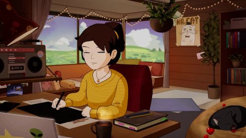 Comfy Girl: Lofi Companion screen 4