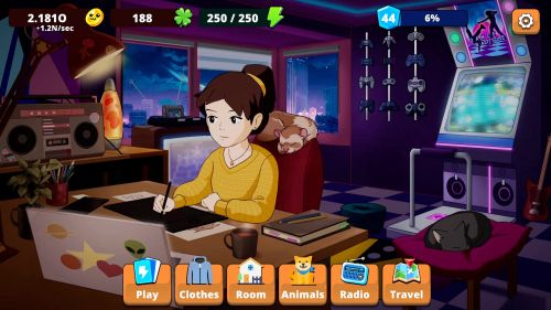 Comfy Girl: Lofi Companion screen 6