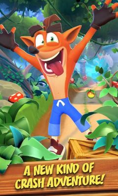 Crash Bandicoot: On the Run! screen 1
