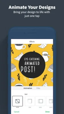 Adobe Spark Post screen 5