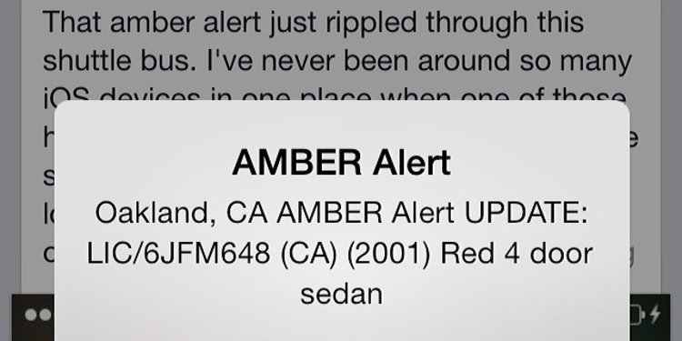 SISMATE Alerts on iPhone