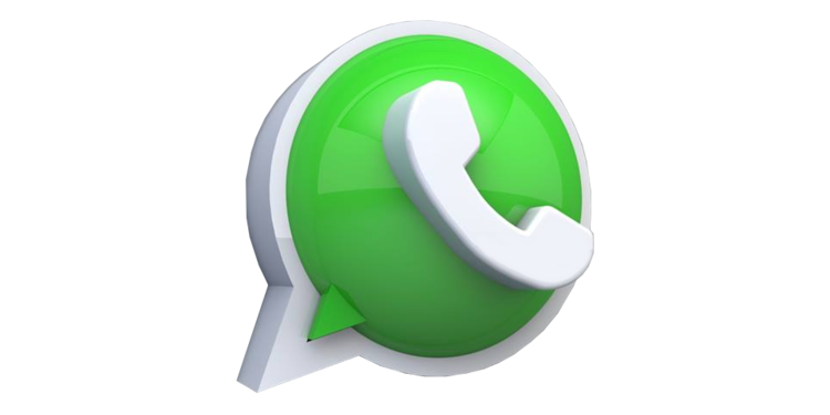 WhatsApp Icon logo 3 d